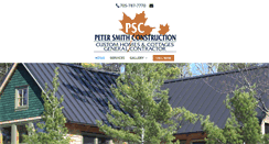 Desktop Screenshot of petersmithconstruction.ca